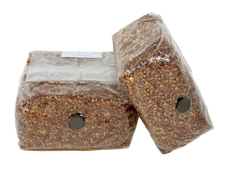 Premium 5-Grain Mushroom Spawn Bags | Sterilized Grain Bags | Injection Ports gallery