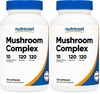 Nutricost Mushroom Complex Supplement 120 Capsules for 120 Count (Pack of 2) gallery