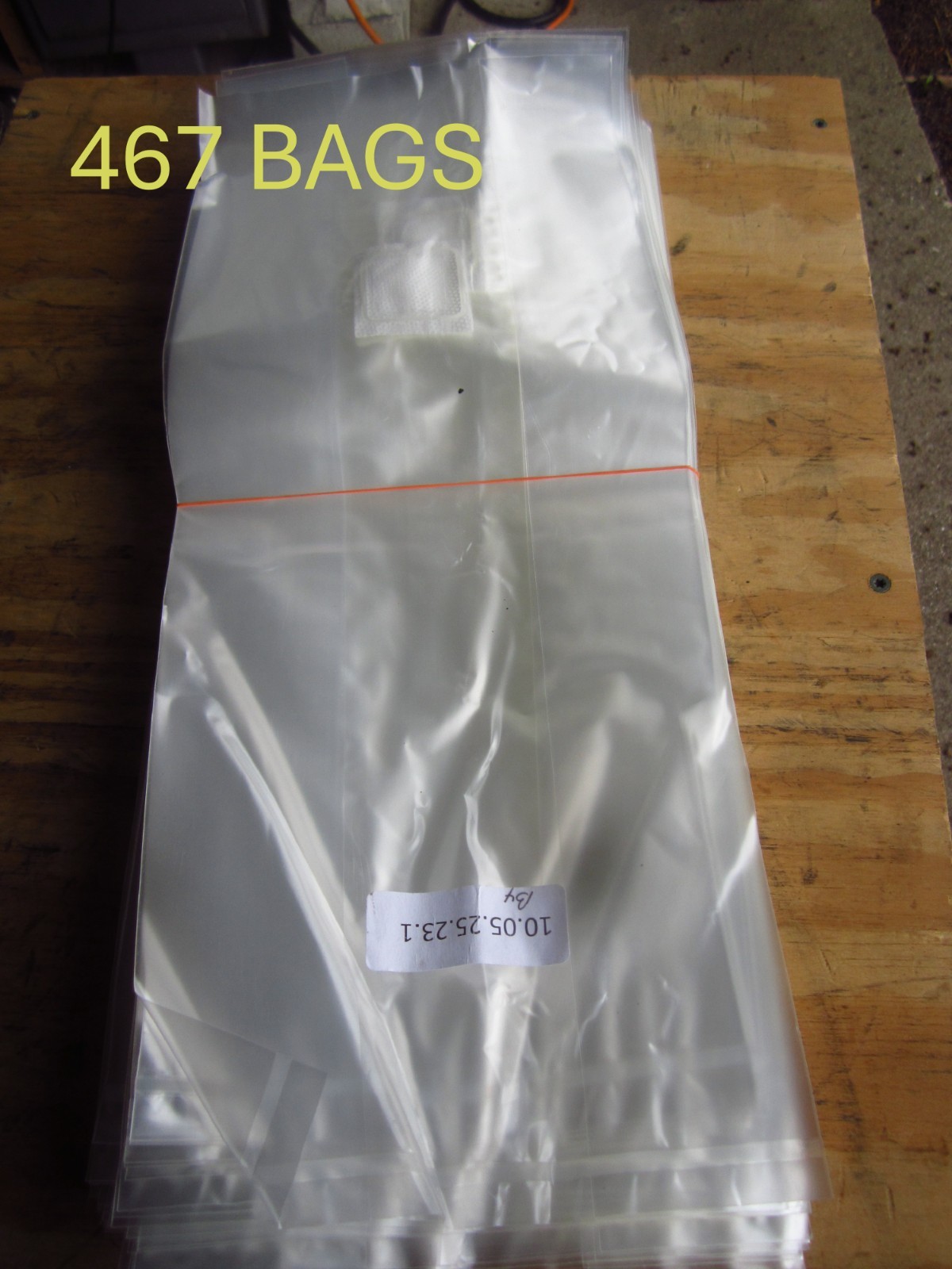 467 PIECES ---- Unicorn Bags Type 14A - MUSHROOM GROWING gallery