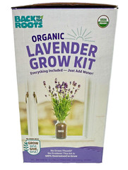 Back To The Roots Organic Lavender Windowsill Grow Kit NEW IN BOX All Included