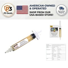 10cc Liquid Culture of CLEAN King Oyster Mycelium for Easy Cultivation