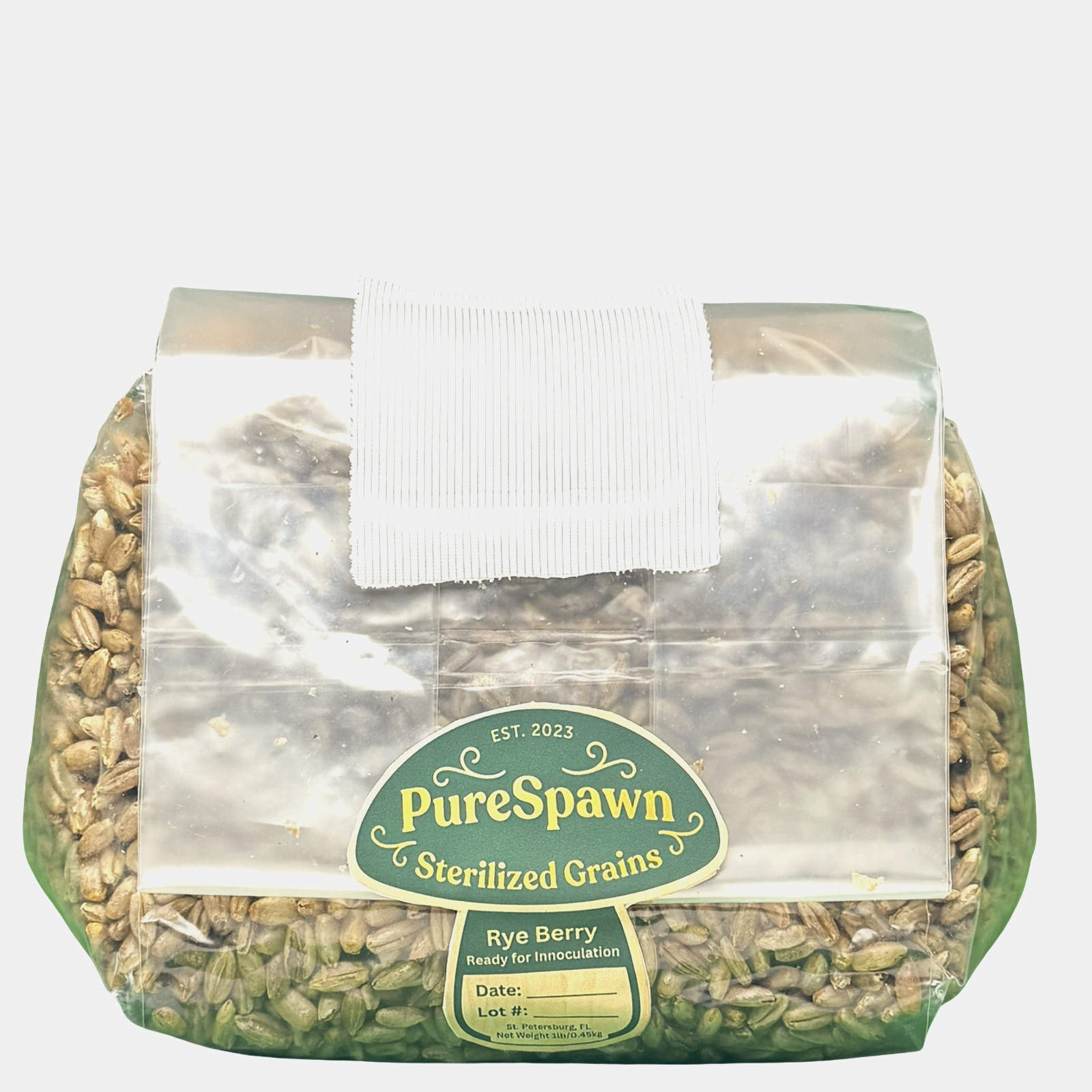 (4 Pack) Rye Spawn Bags - Sterile Grains for Mushroom Cultivation (dung-loving) gallery