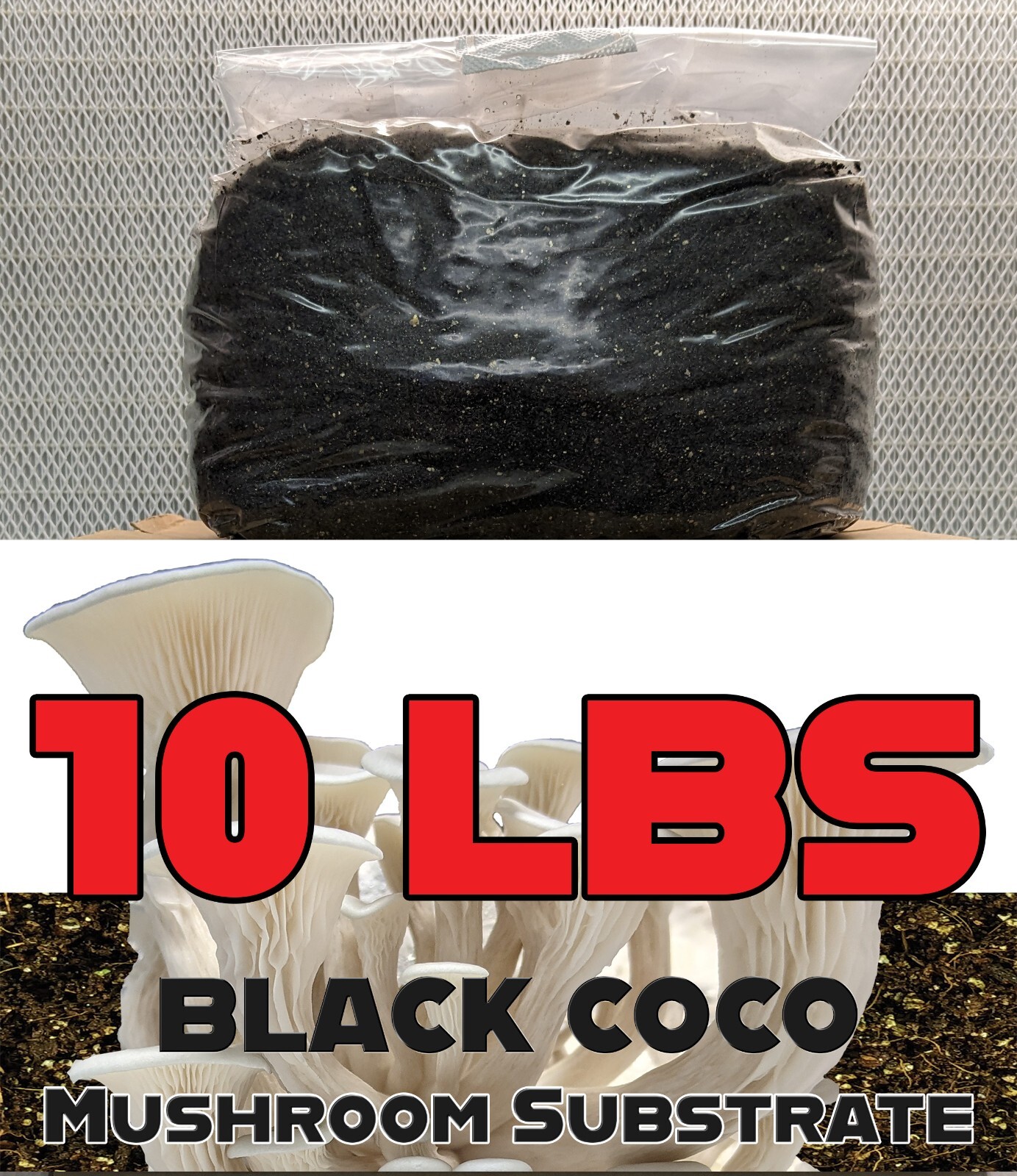 10 LBS Black Coco Mushroom Substrate gallery