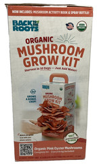 Organic Mushroom Grow Kit – Pink Oyster Back to the Roots Home Harvest Fungi NIB