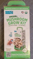 Back To The Roots Organic Mushroom Grow Kit Pearl Oyster Mushrooms; NIB