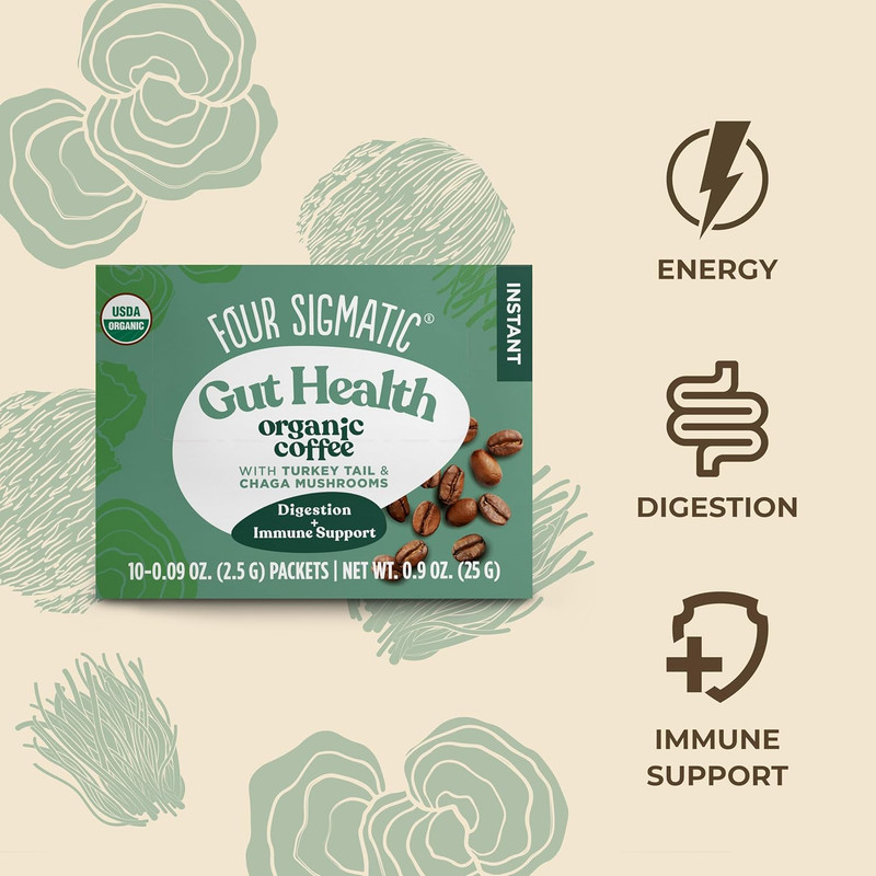Mushroom Coffee Mix Pack of 2 - Lion'S Mane and Chaga & Cordyceps and Chaga gallery