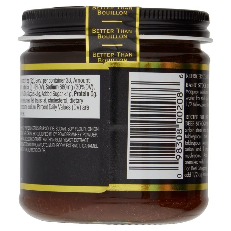 Rich Flavor Mushroom Base, 38 Servings in 8 OZ - Vegetarian Kitchen Essential gallery