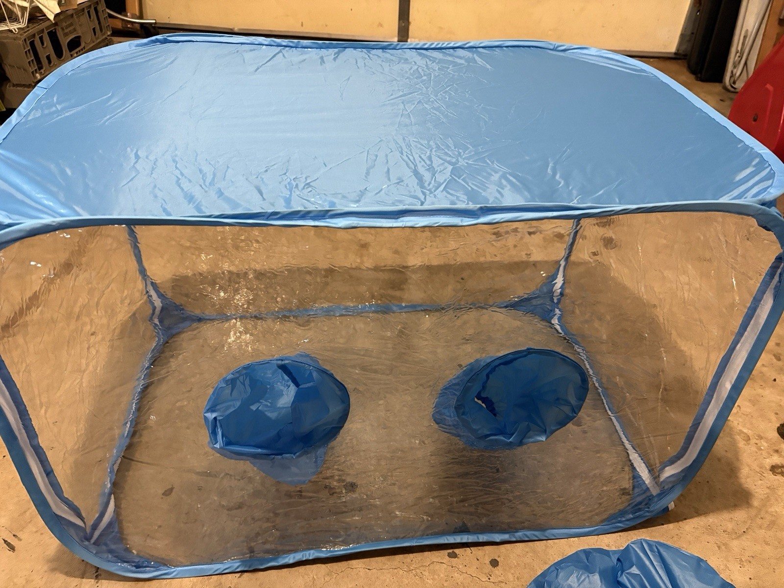 Easy-Setup Pop-up Still Air Box: Compact, Durable PVC Mycology 36.5x21.5x22 gallery
