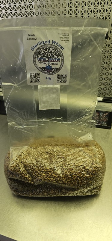 2 Pound Sterilized Grain Bags For Mushroom Cultivation gallery