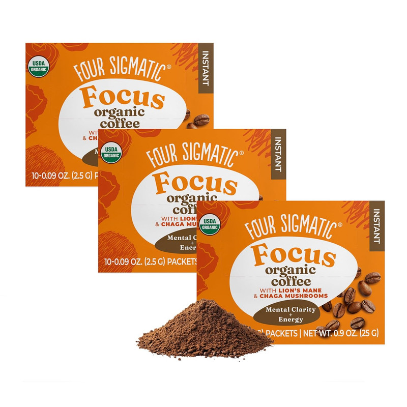 Mushroom Coffee Mix Pack of 2 - Lion'S Mane and Chaga & Cordyceps and Chaga gallery
