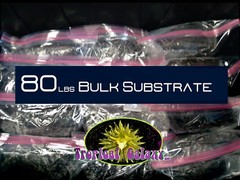 80lbs Bulk Mushroom Substrate , 20 x 4lbs Bags, Coco Coir, Aged Manure Compost