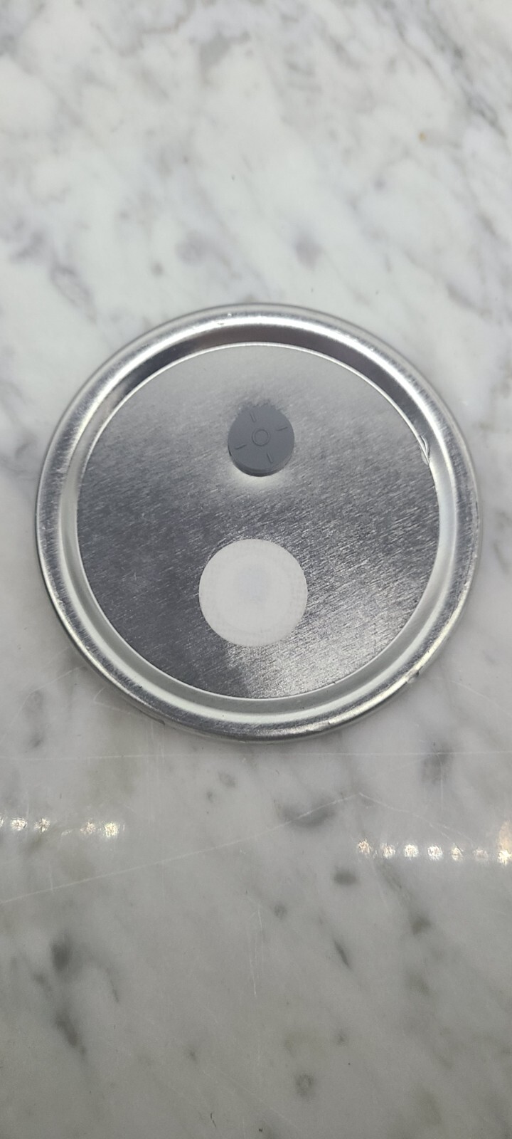 6 mason jar lids with injection port and filter gallery