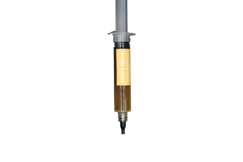 Premium Mushroom Liquid Culture Syringe | Lion's Mane (Hericium erinaceus) gallery