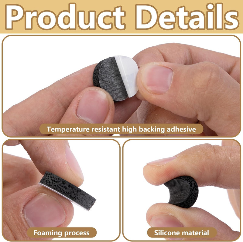 60 Pcs Mushrooms Self Healing Injection Ports, Self Adhesive Mushroom Cap Lid Pl gallery