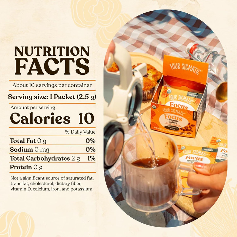 Lion's Mane Coffee Mix - Focus Boost - 3 Pack (60 Count) gallery