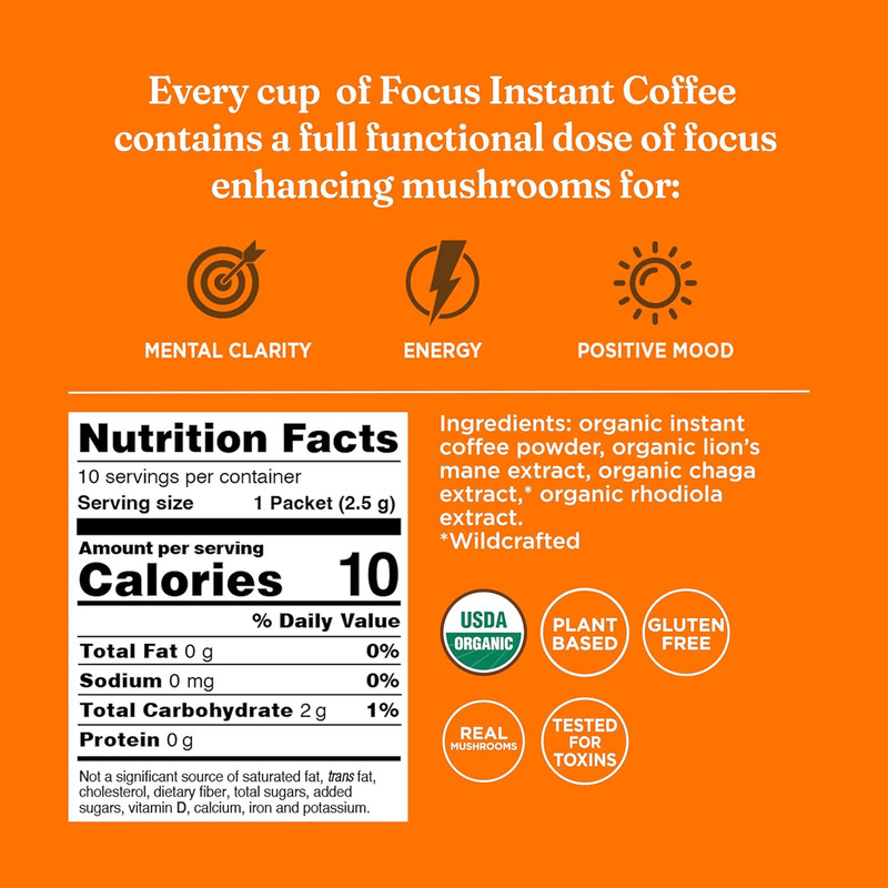Mushroom Coffee Mix Pack of 2 - Lion'S Mane and Chaga & Cordyceps and Chaga gallery
