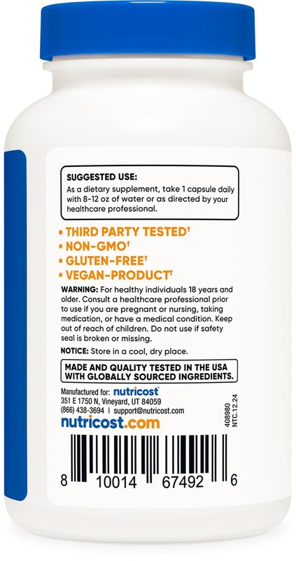 Nutricost Mushroom Complex Supplement 120 Capsules for 120 Count (Pack of 2) gallery