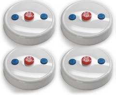 4 Liquid Culture Mason Jar Lids Wide Mouth for Mycology, 2 Injection Ports Each